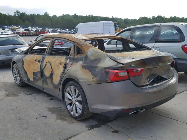 1G1ZH5SX1HF166102 - 2017 CHEVROLET MALIBU PRE 棕色 照片 3