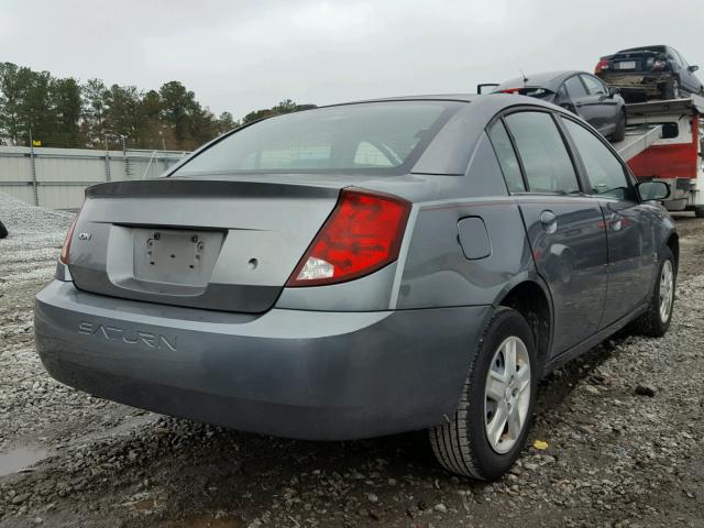 1G8AJ55F76Z179891 - 2006 SATURN ION LEVEL GRAY photo 4