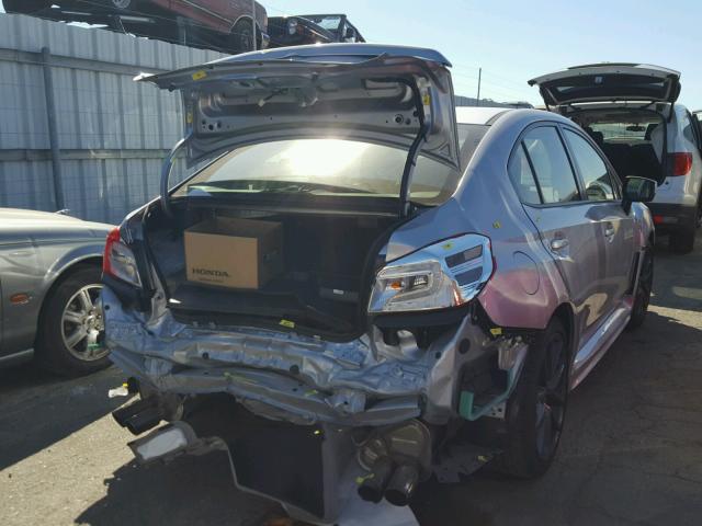 JF1VA1B64J9816920 - 2018 SUBARU WRX GRAY photo 4