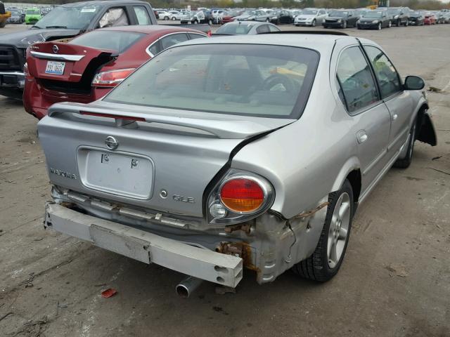 JN1DA31D83T524164 - 2003 NISSAN MAXIMA GLE SILVER photo 4