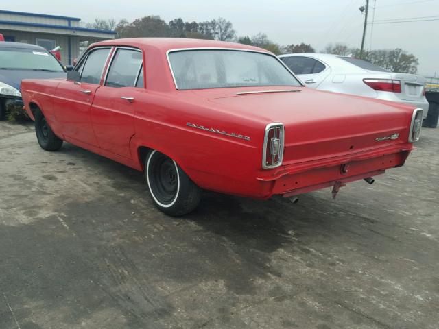 6A42C195903 - 1966 FORD FAIRLANE RED photo 3