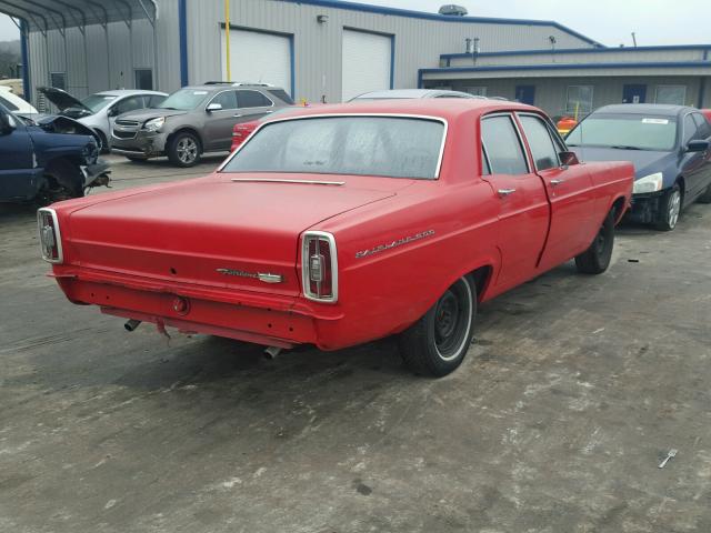 6A42C195903 - 1966 FORD FAIRLANE RED photo 4