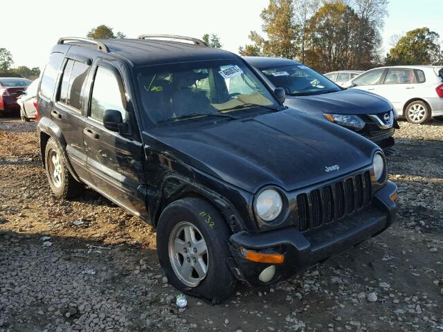 1J4GK58K63W519612 - 2003 JEEP LIBERTY LI BLACK photo 1