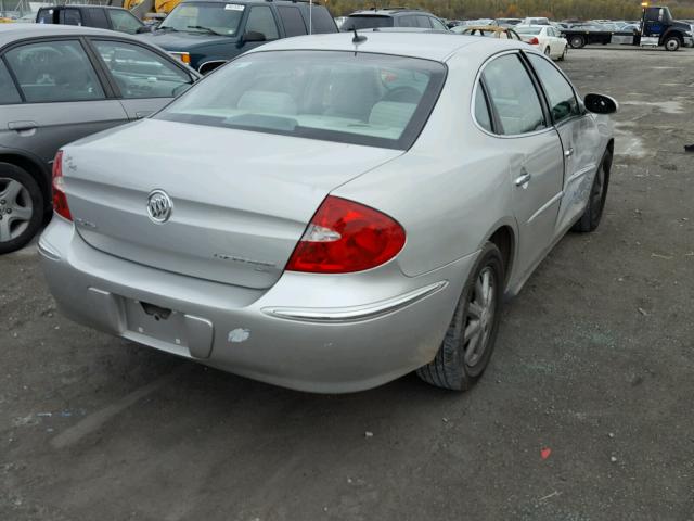 2G4WC582781245989 - 2008 BUICK LACROSSE C SILVER photo 4