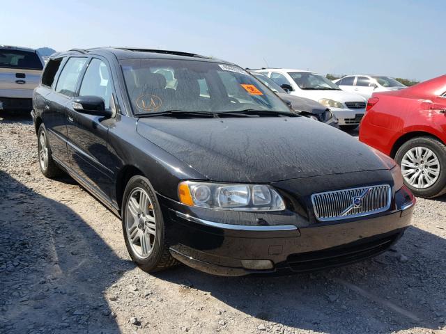 YV1SW592172660453 - 2007 VOLVO V70 2.5T BLACK photo 1