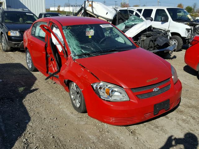 1G1AT58H697158696 - 2009 CHEVROLET COBALT LT RED photo 1