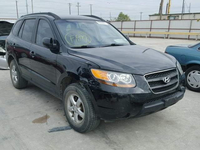 5NMSG13D28H215481 - 2008 HYUNDAI SANTA FE G BLACK photo 1