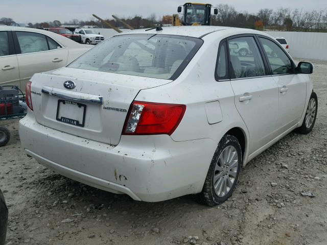 JF1GE61678H517708 - 2008 SUBARU IMPREZA 2. WHITE photo 4