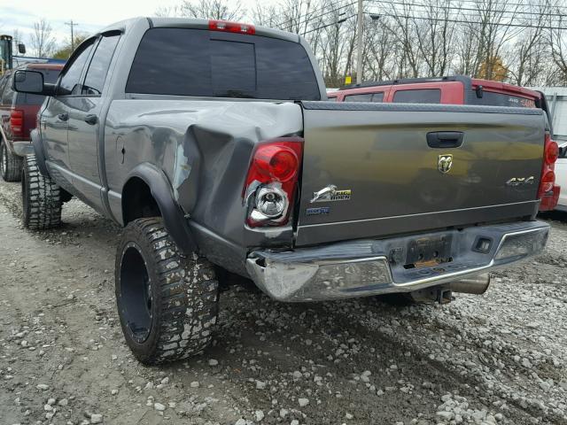 3D7KS28A68G250254 - 2008 DODGE RAM 2500 S Boz foto 3