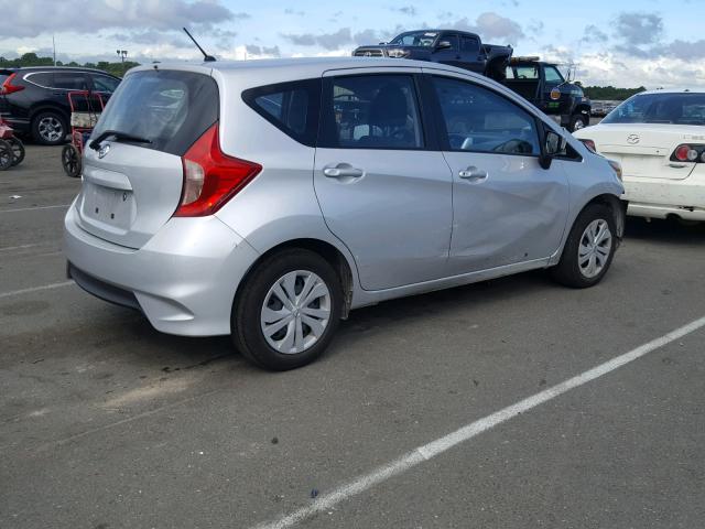 3N1CE2CP6HL380546 - 2017 NISSAN VERSA NOTE SILVER photo 4