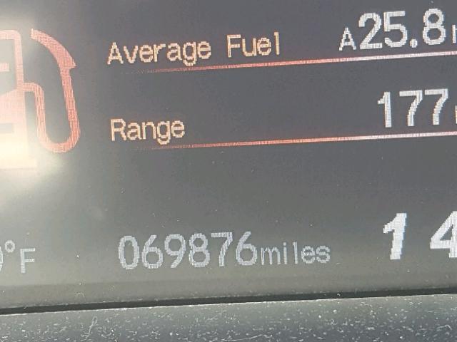 2HGFB2F98EH516939 - 2014 HONDA CIVIC EXL 勃艮第红 照片 8