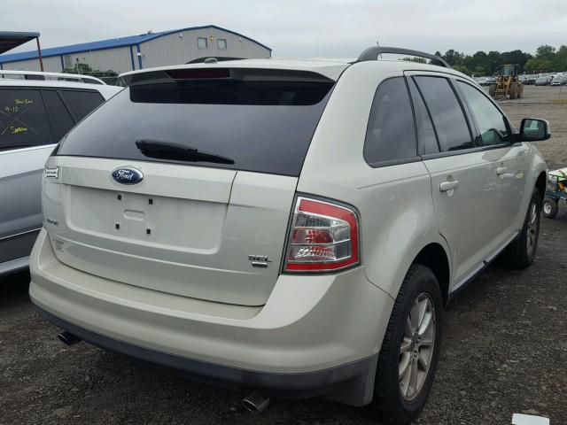 2FMDK48C77BB56316 - 2007 FORD EDGE SEL TAN photo 4