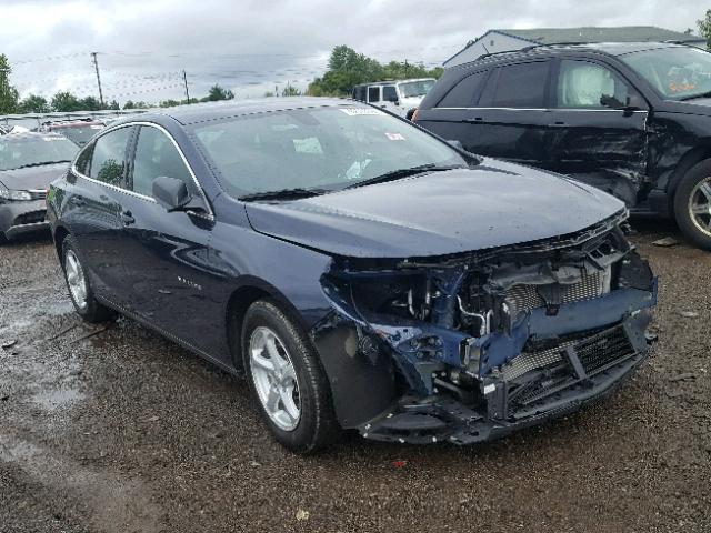 1G1ZB5ST3HF171414 - 2017 CHEVROLET MALIBU LS ლურჯი ფოტო 1