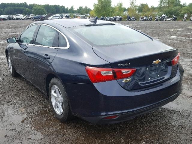 1G1ZB5ST3HF171414 - 2017 CHEVROLET MALIBU LS ლურჯი ფოტო 3