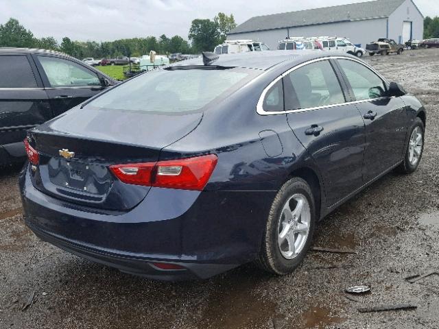 1G1ZB5ST3HF171414 - 2017 CHEVROLET MALIBU LS ლურჯი ფოტო 4
