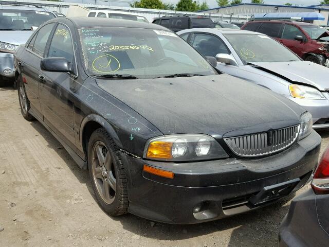 1LNHM86S22Y681129 - 2002 LINCOLN LS BLACK photo 1