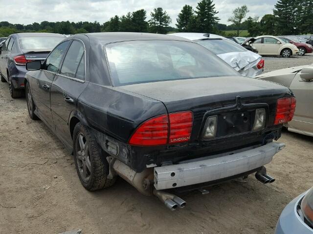 1LNHM86S22Y681129 - 2002 LINCOLN LS 黑色 照片 3