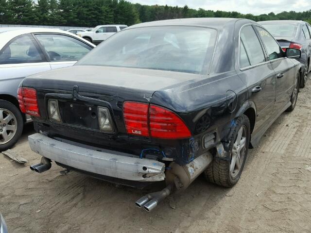 1LNHM86S22Y681129 - 2002 LINCOLN LS BLACK photo 4