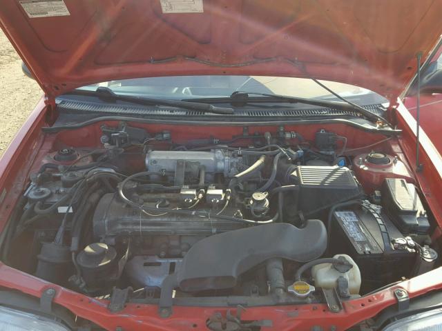 JT2AC52L8V0284414 - 1997 TOYOTA TERCEL CE RED photo 7