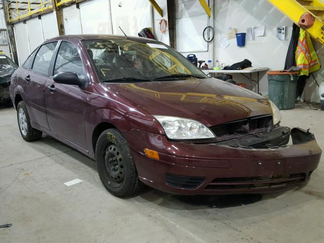 1FAFP34N46W102393 - 2006 FORD FOCUS ZX4 RED photo 1