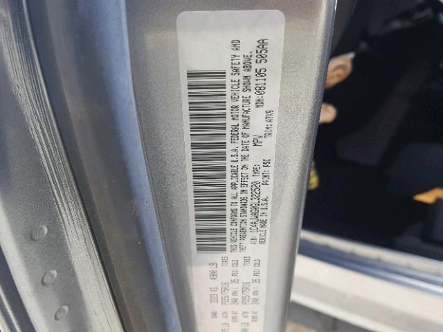 1C4AJWAG0GL322520 - 2016 JEEP WRANGLER S SILVER photo 10