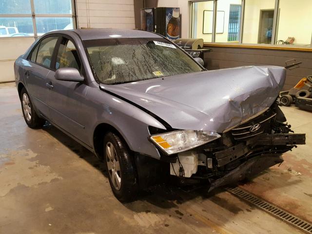 5NPET4AC7AH651613 - 2010 HYUNDAI SONATA GLS BLUE photo 1