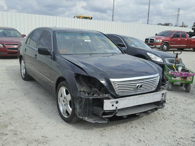 JTHBN36F350175081 - 2005 LEXUS LS 430 BLACK photo 1