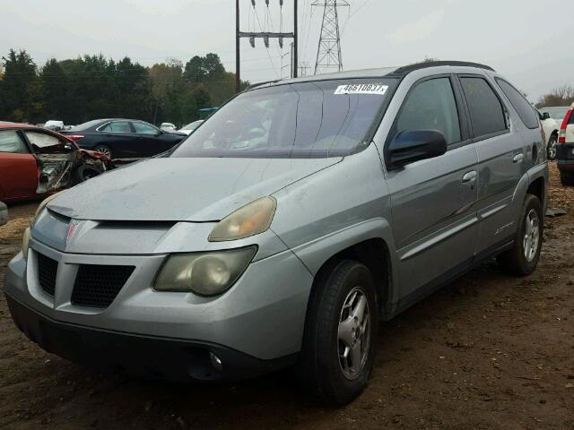 3G7DB03E13S503826 - 2003 PONTIAC AZTEK SILVER photo 2