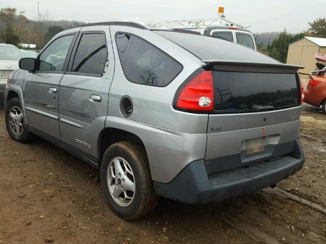 3G7DB03E13S503826 - 2003 PONTIAC AZTEK SILVER photo 3