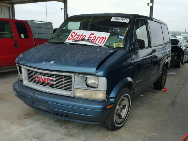 1GKDM19W4VB537618 - 1997 GMC SAFARI GREEN photo 2