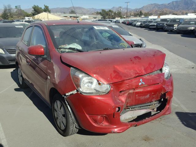 ML32A3HJ8EH010999 - 2014 MITSUBISHI MIRAGE DE RED photo 1