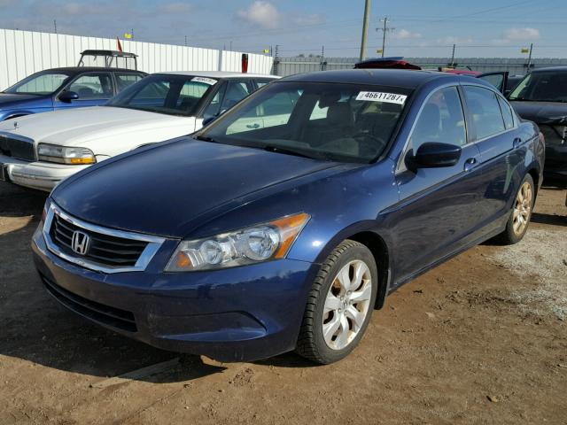 1HGCP26849A067498 - 2009 HONDA ACCORD EXL BLUE photo 2