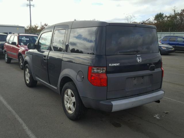 5J6YH27553L053265 - 2003 HONDA ELEMENT EX BLACK photo 3