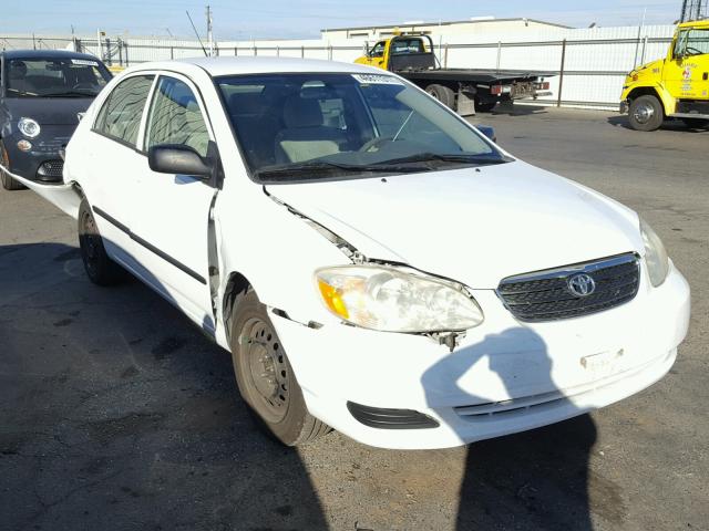 1NXBR32E17Z797222 - 2007 TOYOTA COROLLA CE WHITE photo 1