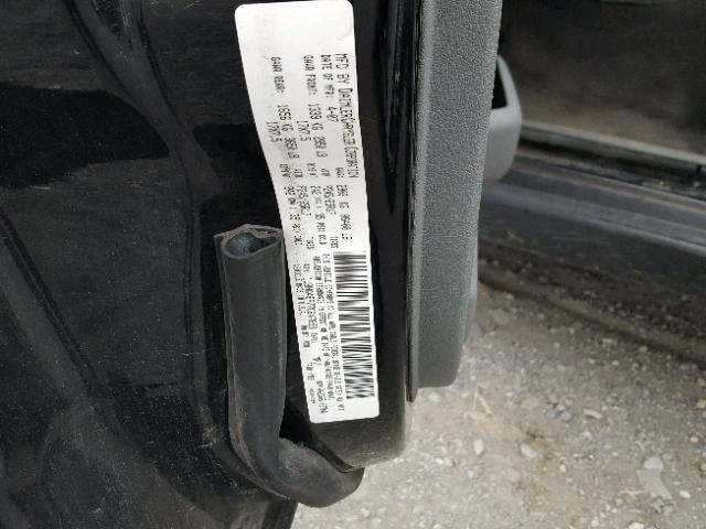 1J8HG48P77C647858 - 2007 JEEP COMMANDER BLACK photo 10