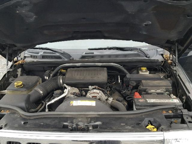 1J8HG48P77C647858 - 2007 JEEP COMMANDER BLACK photo 7