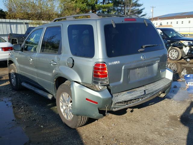 4M2CU97197KJ01471 - 2007 MERCURY MARINER PR GREEN photo 3