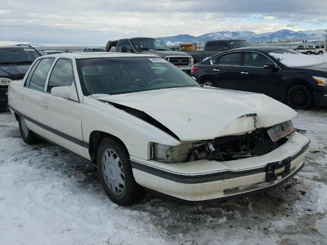 1G6KF5297TU223832 - 1996 CADILLAC DEVILLE CO WHITE photo 1