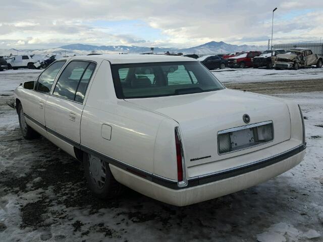 1G6KF5297TU223832 - 1996 CADILLAC DEVILLE CO WHITE photo 3