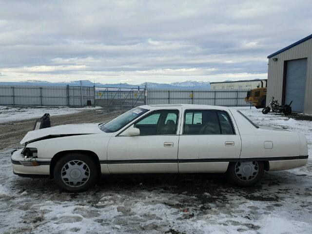 1G6KF5297TU223832 - 1996 CADILLAC DEVILLE CO WHITE photo 9