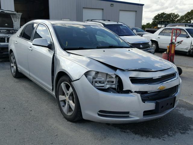 1G1ZC5E11BF149670 - 2011 CHEVROLET MALIBU 1LT SILVER photo 1