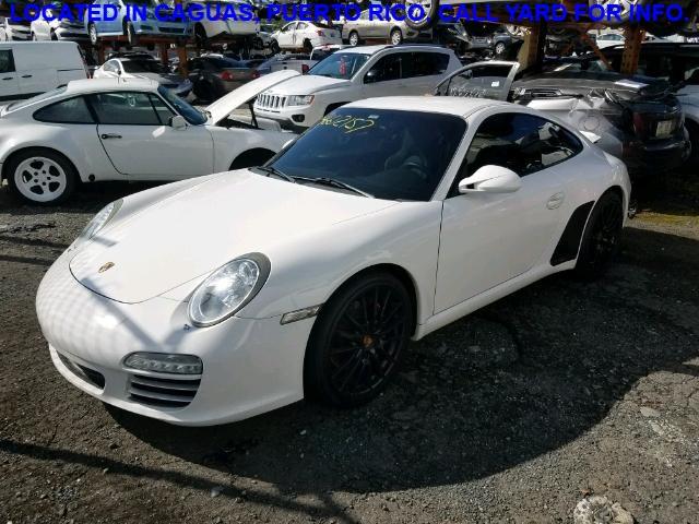 WP0AB2A95AS720911 - 2010 PORSCHE 911 CARRER WHITE photo 2