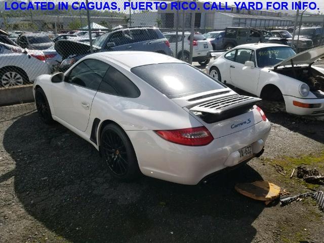 WP0AB2A95AS720911 - 2010 PORSCHE 911 CARRER WHITE photo 3