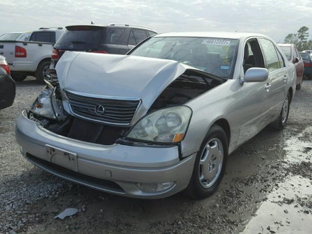 JTHBN30F420052832 - 2002 LEXUS LS 430 SILVER photo 2