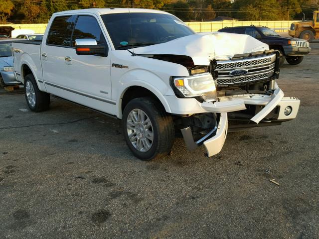 1FTFW1ET9DFA78944 - 2013 FORD F150 SUPER WHITE photo 1