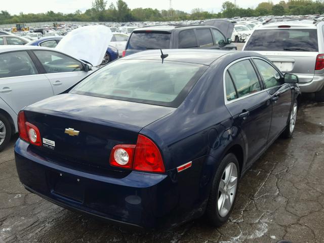 1G1ZB5E1XBF182377 - 2011 CHEVROLET MALIBU LS 蓝色 照片 4