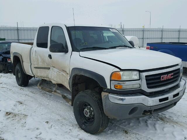 1GTHK29UX6E153690 - 2006 GMC SIERRA K25 WHITE photo 1