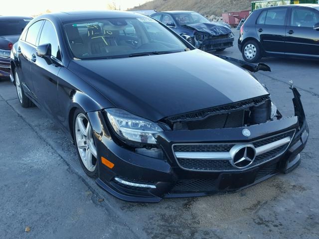 WDDLJ9BB1EA098296 - 2014 MERCEDES-BENZ CLS 550 4M BLACK photo 1