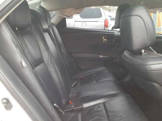 4T1BK1EB7DU073556 - 2013 TOYOTA AVALON BAS Blanc photo 6