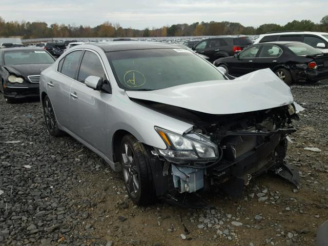 1N4AA5AP2DC814302 - 2013 NISSAN MAXIMA S SILVER photo 1